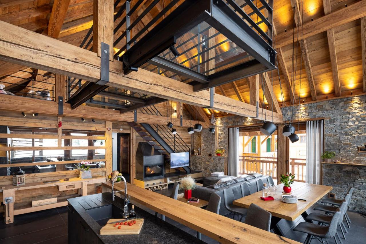 Chalet Prestige L'Atelier Lodge Les Deux Alpes Exteriér fotografie